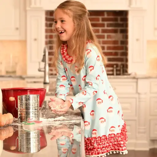 Vintage Santa Gown | with Bloomers