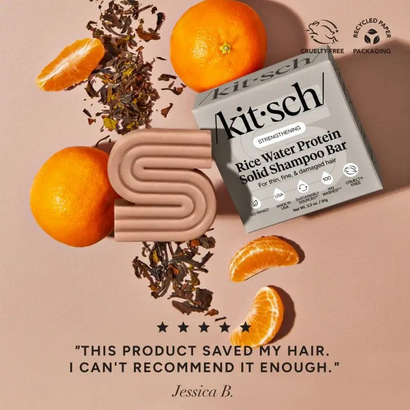 Rice Water Shampoo Bar For Hair Growth