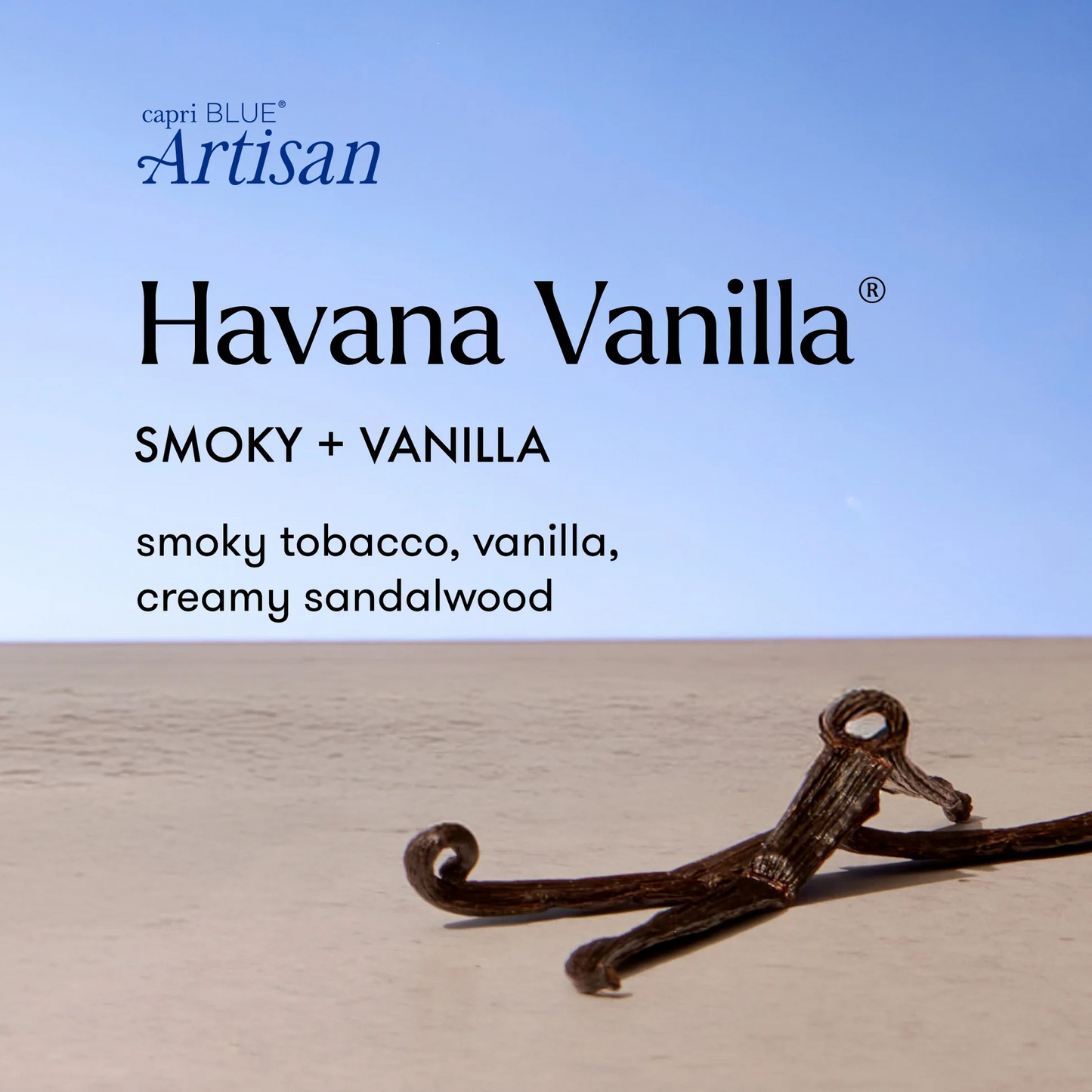 Havana Vanilla Artisan Candle 19 oz.| Capri Blue
