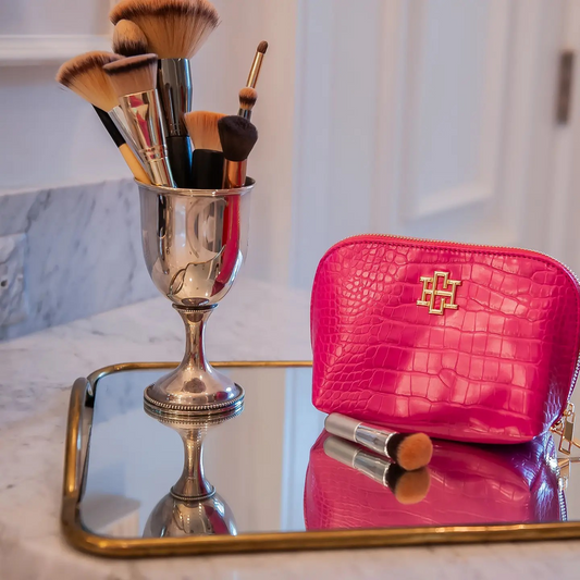 Ibiza Small Travel Case | Hot Pink