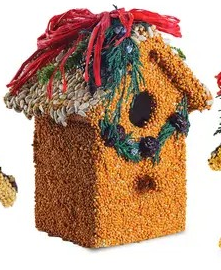 Holiday Birdie Cottage Treat