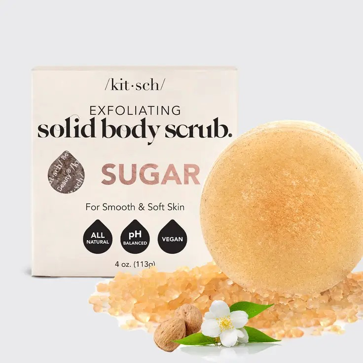 Sugar Exfoliating Body Scrub Bar