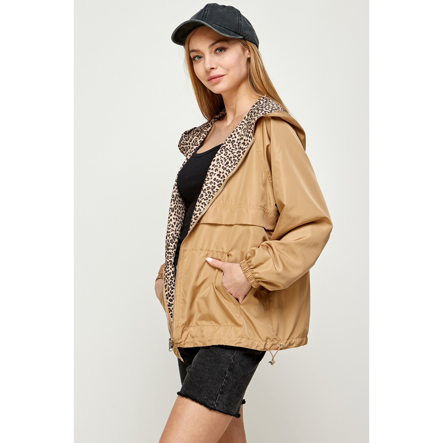 Wild Side Windbreaker | Reversible | Monogram Me