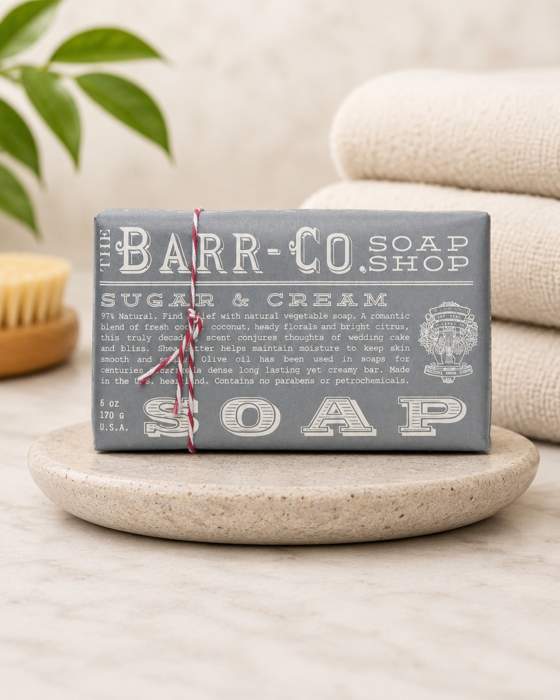 Sugar & Cream Bar Soap | Barr-Co