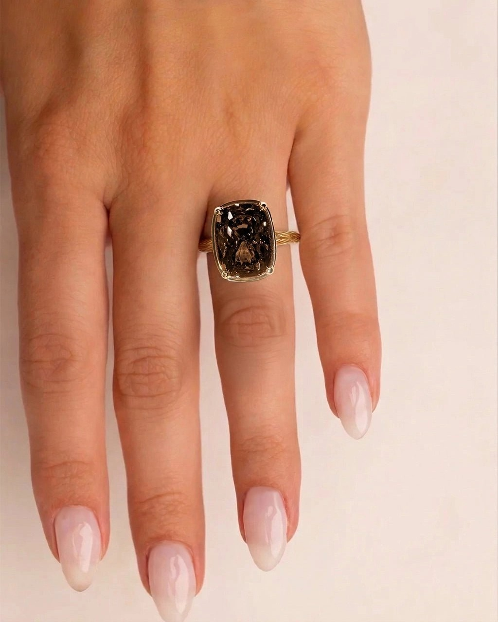 Chocolate Cocktail Ring | Sz 7