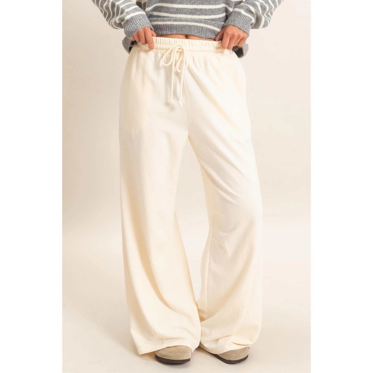 Mineral Wash Wide Leg Pants | Multiple Colors