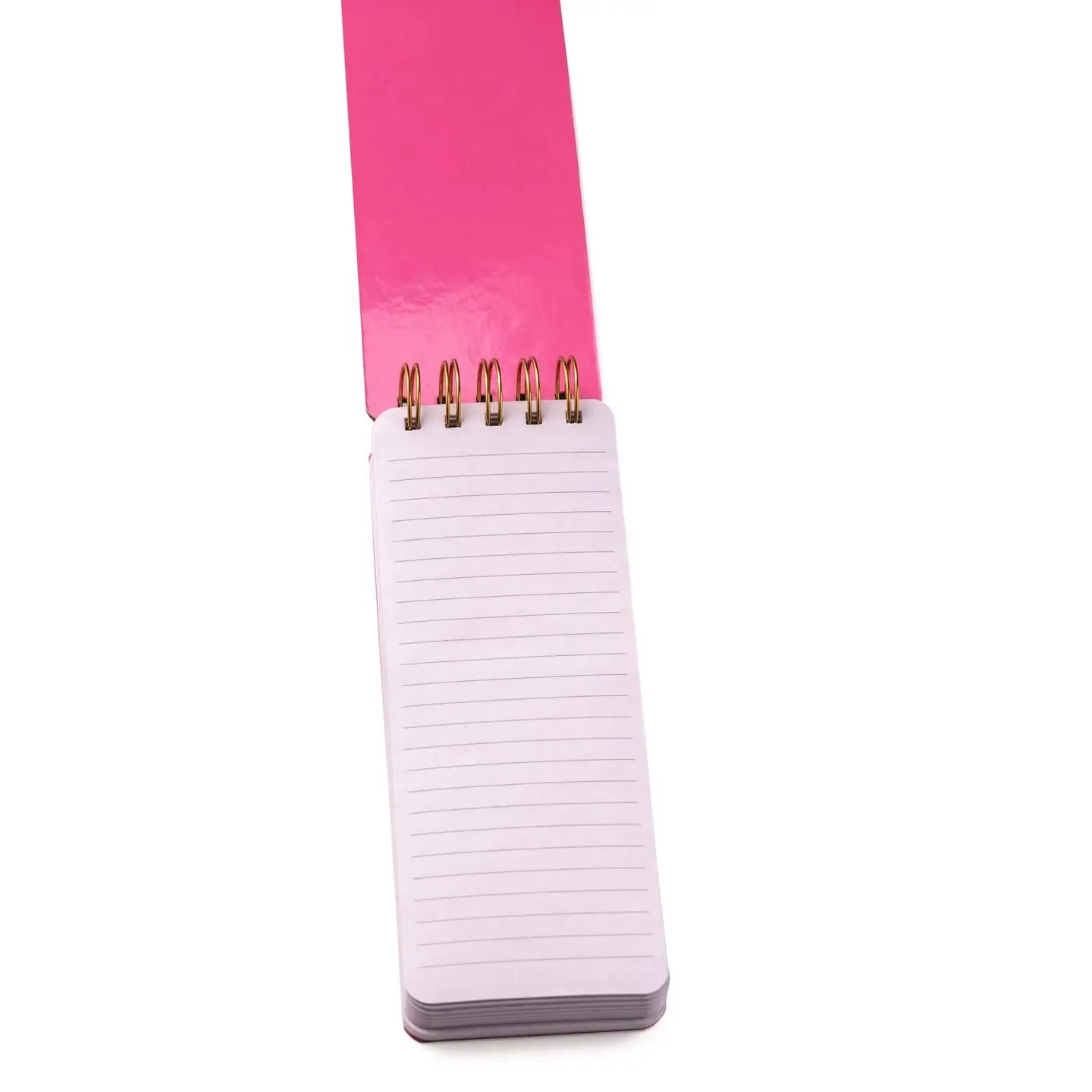 Golden Notes Jotter Notebook