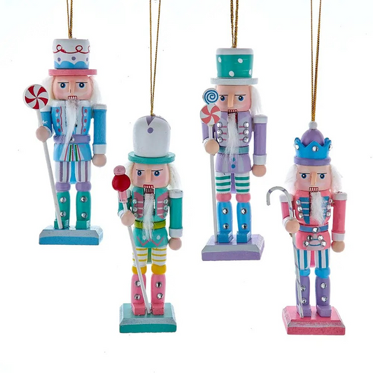 Pastel Nutcracker Ornaments