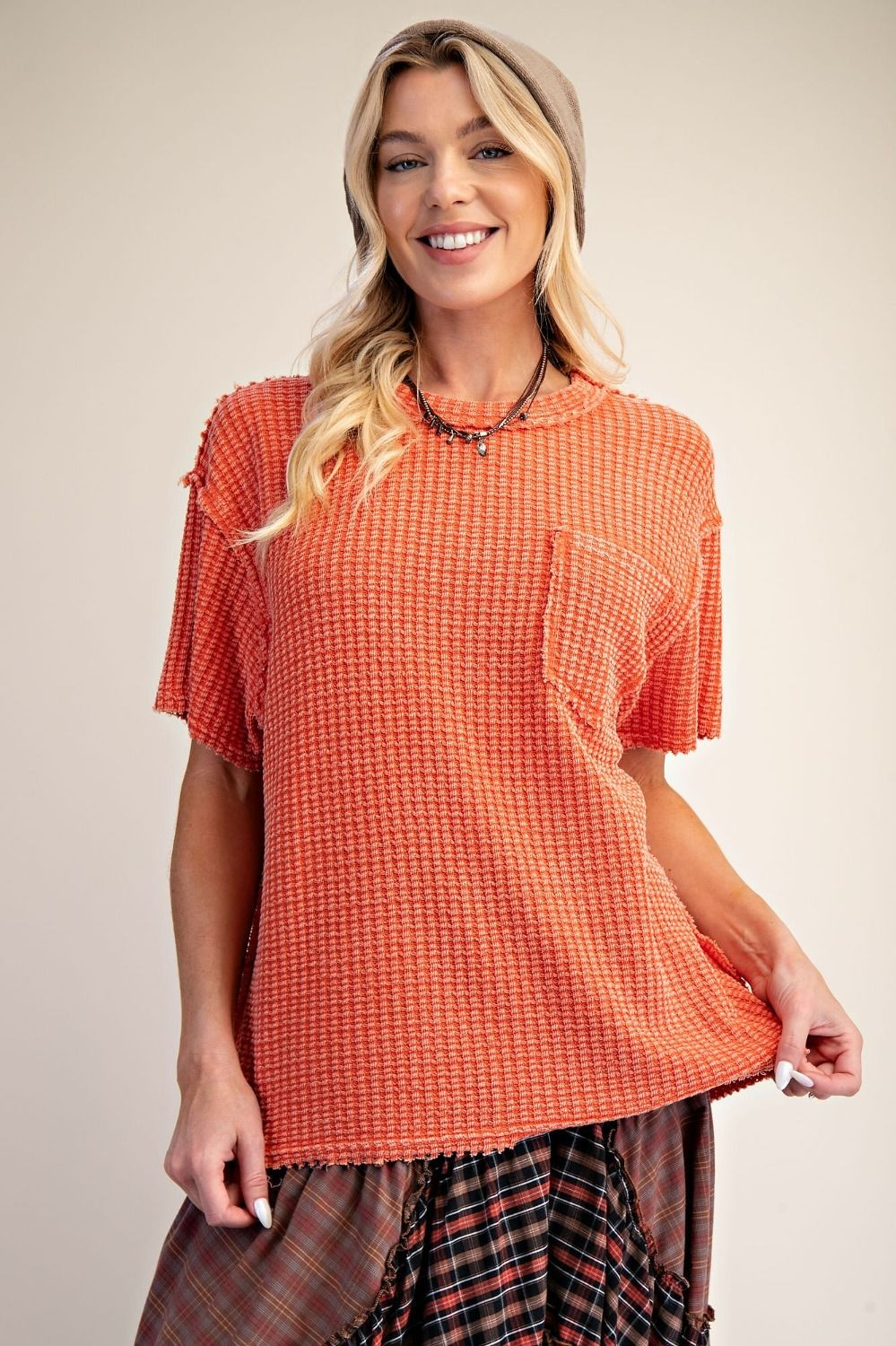 Autumn Avenue Pocket Top