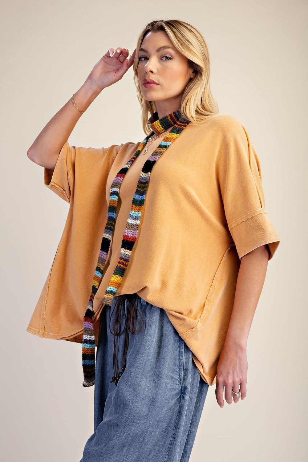 Effortless Days Top | Chai Latte