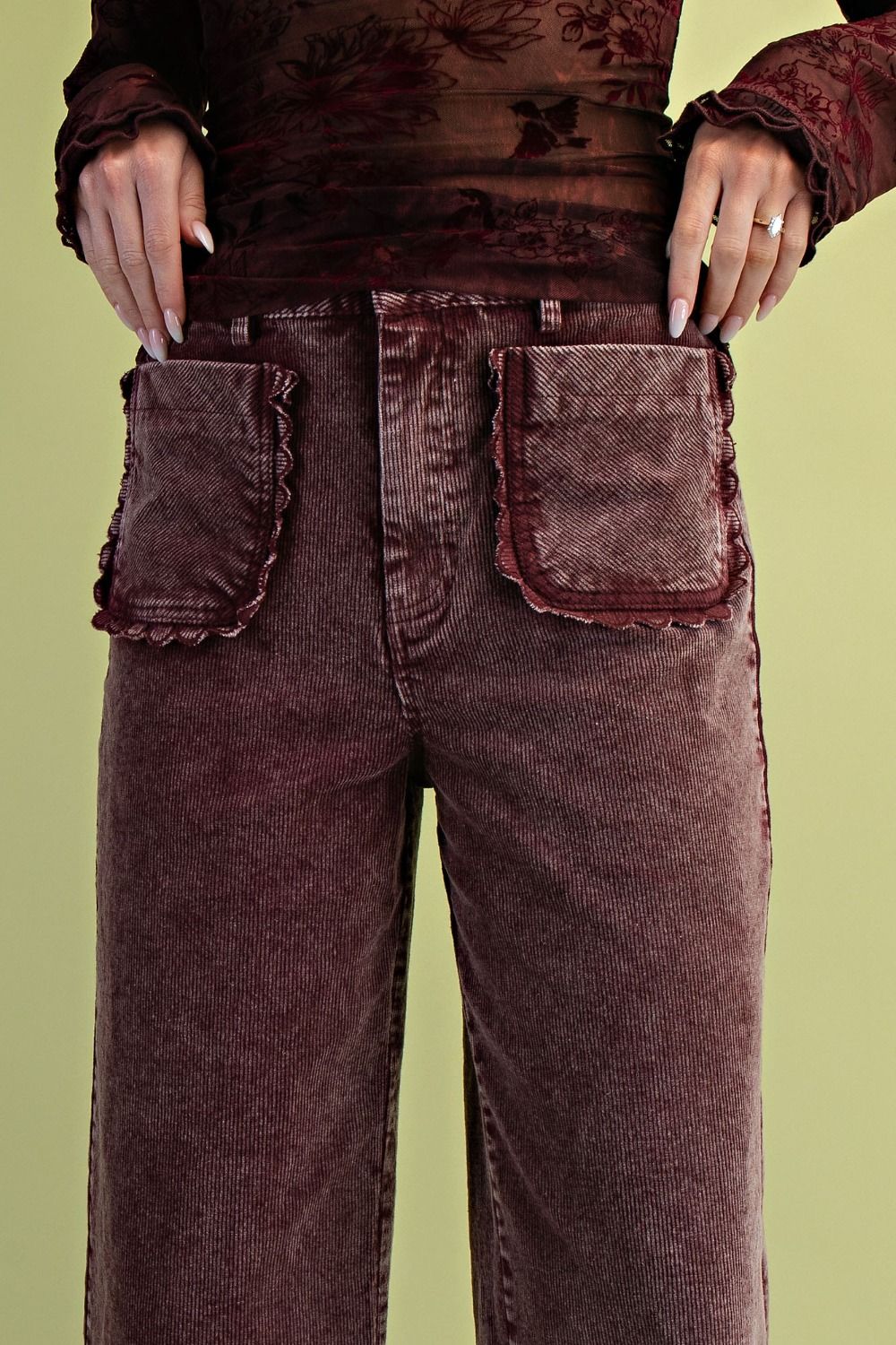 Mulberry Corduroy Pants