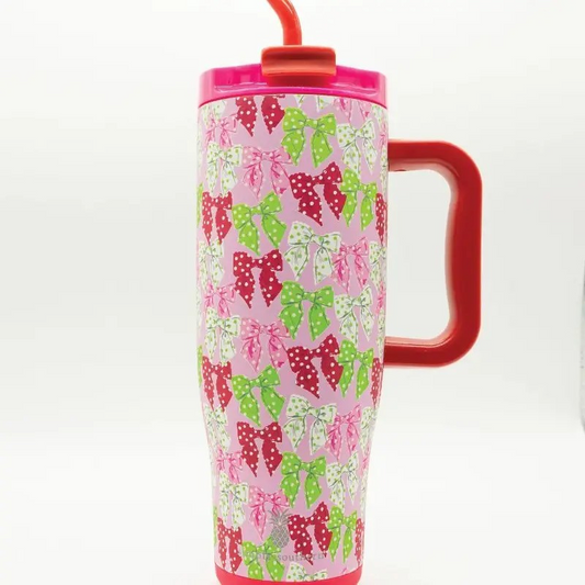 Sweet & Sassy Bow Tumbler | 40oz