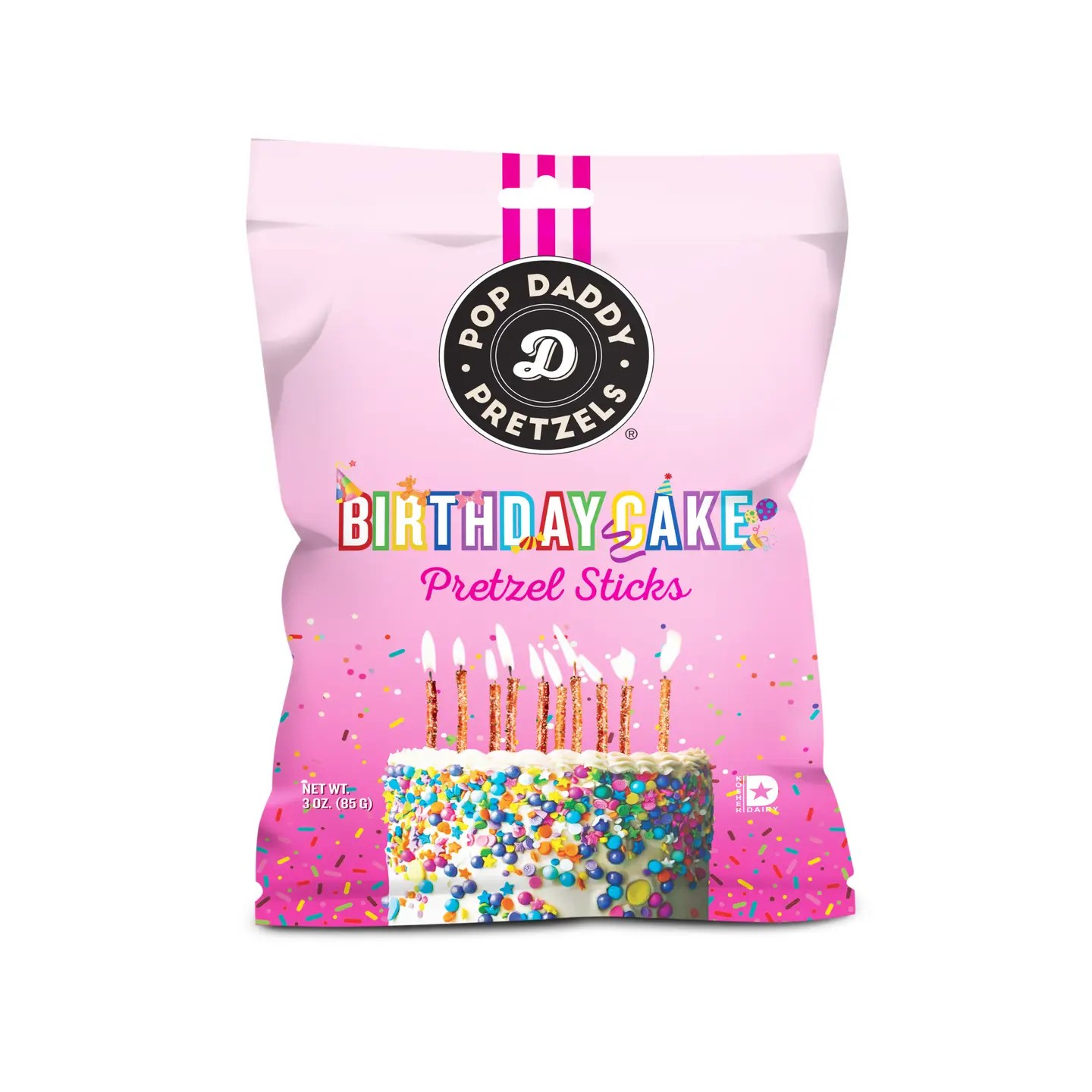 Birthday Cake Pretzels Mini | POP DADDY