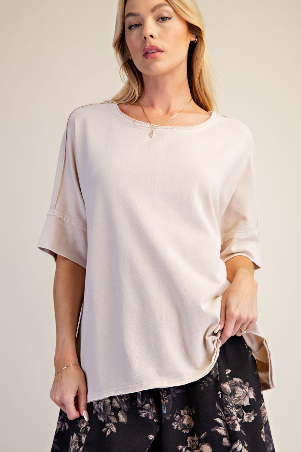 Effortless Days Top | Khaki
