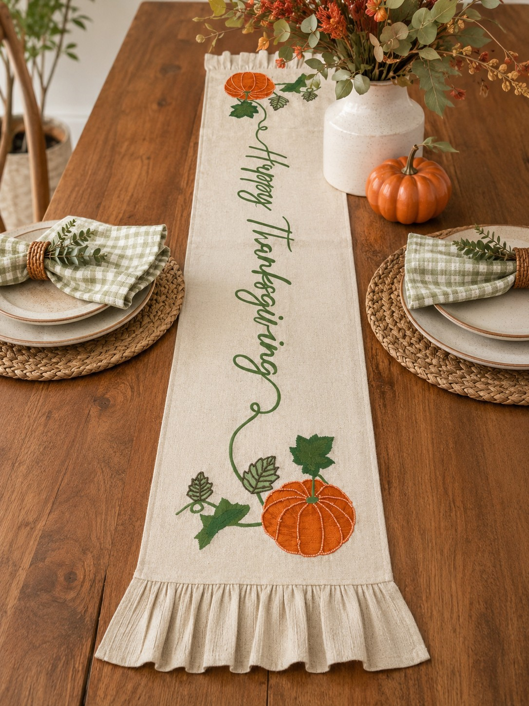 Beaded Table Runner | Mud Pie