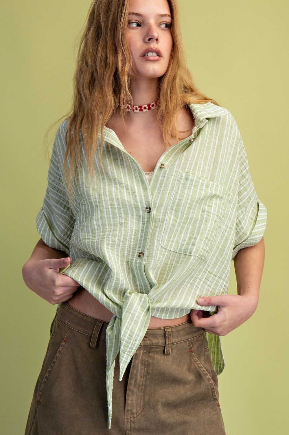 The Saylor Sage Buttondown
