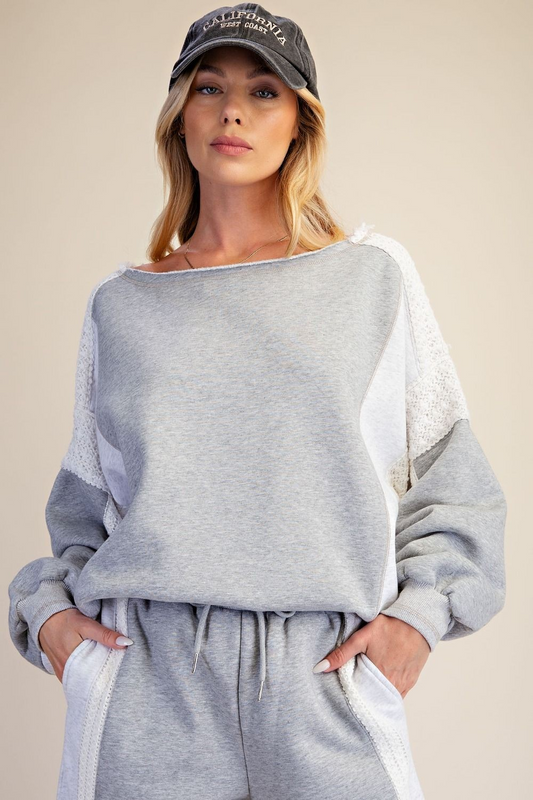 Cloud Nine Lace Detail Top