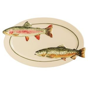 Trout Serving Platter
