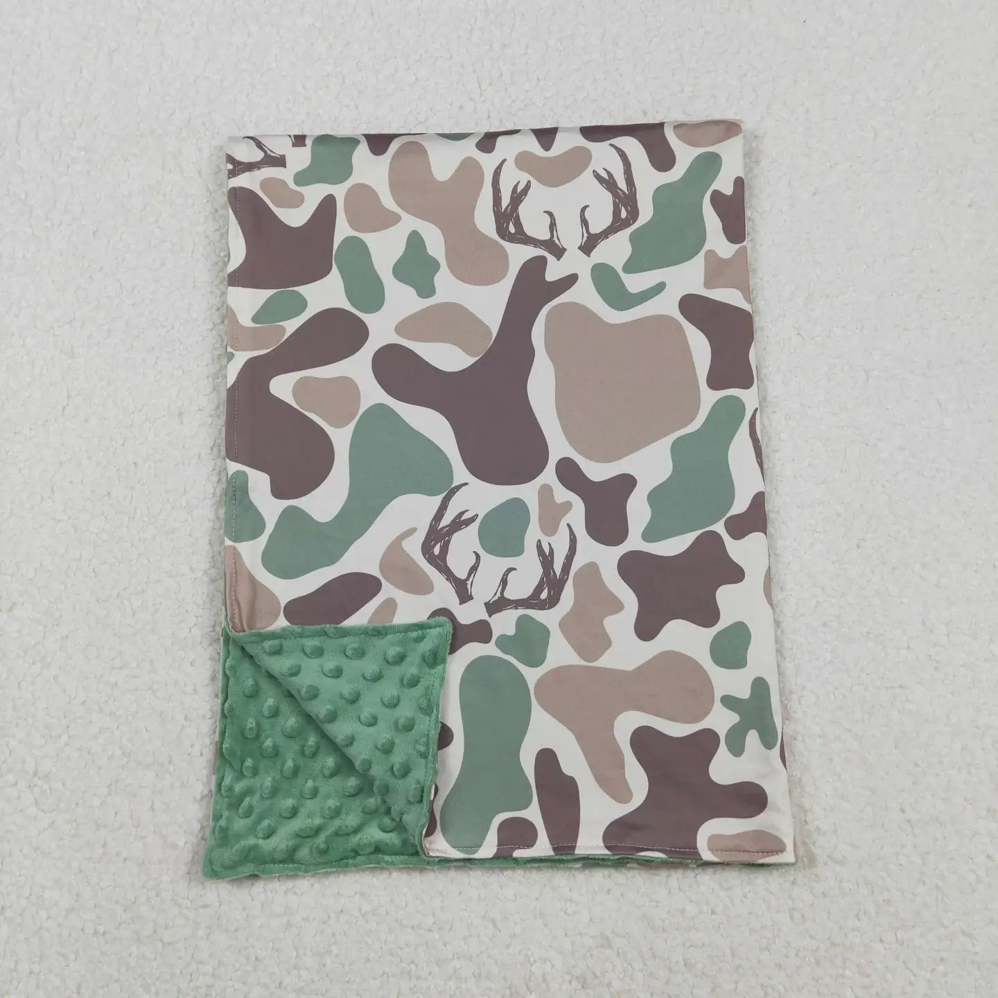 Deer Camo Hunting Blanket | Baby