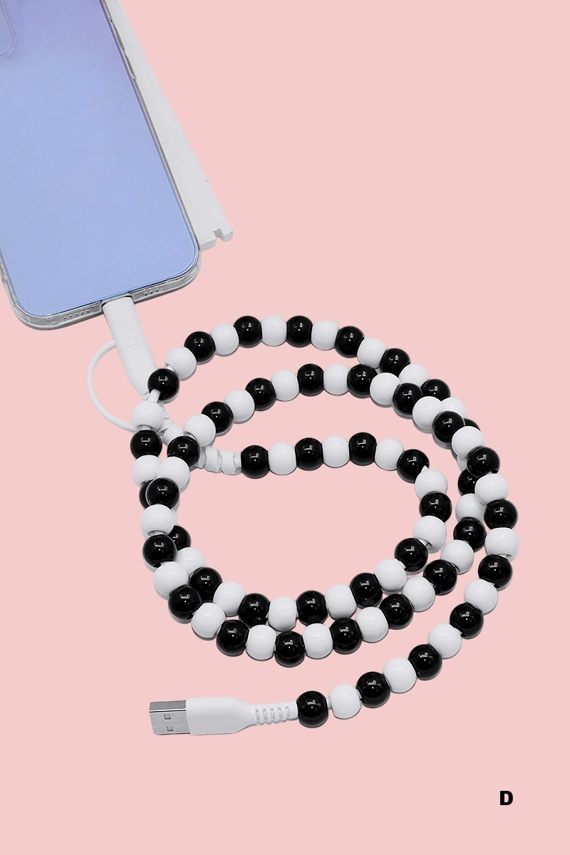 USB_A Dual USB-C Charging Cable