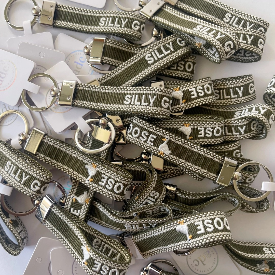Silly Goose Keychain Loop
