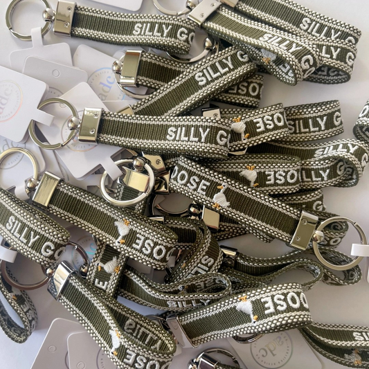 Silly Goose Keychain Loop