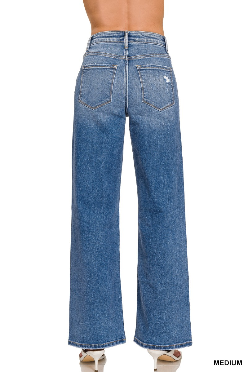 The Everyday Straight Jeans | Zenana