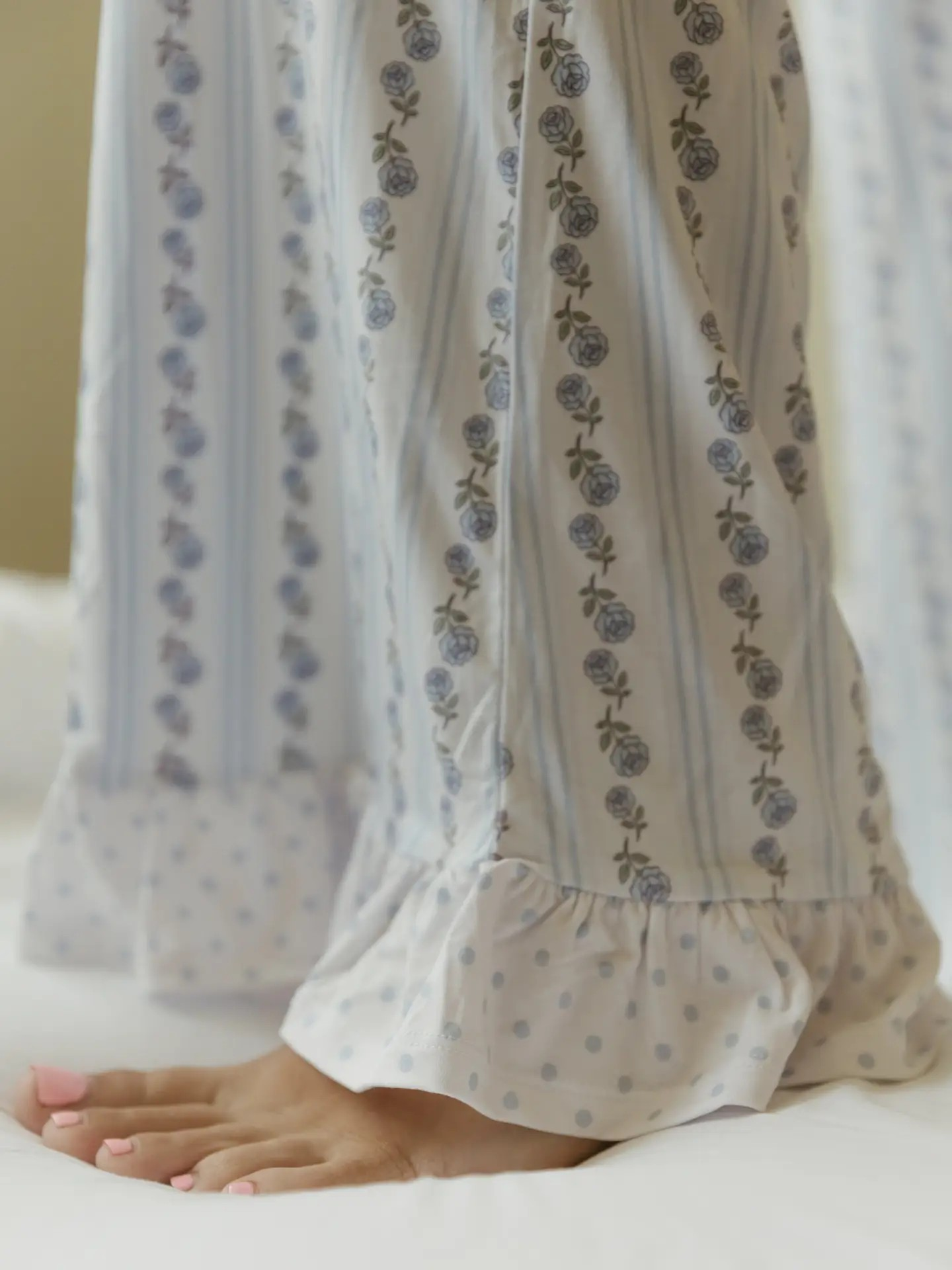Blue Cottage Pj Set