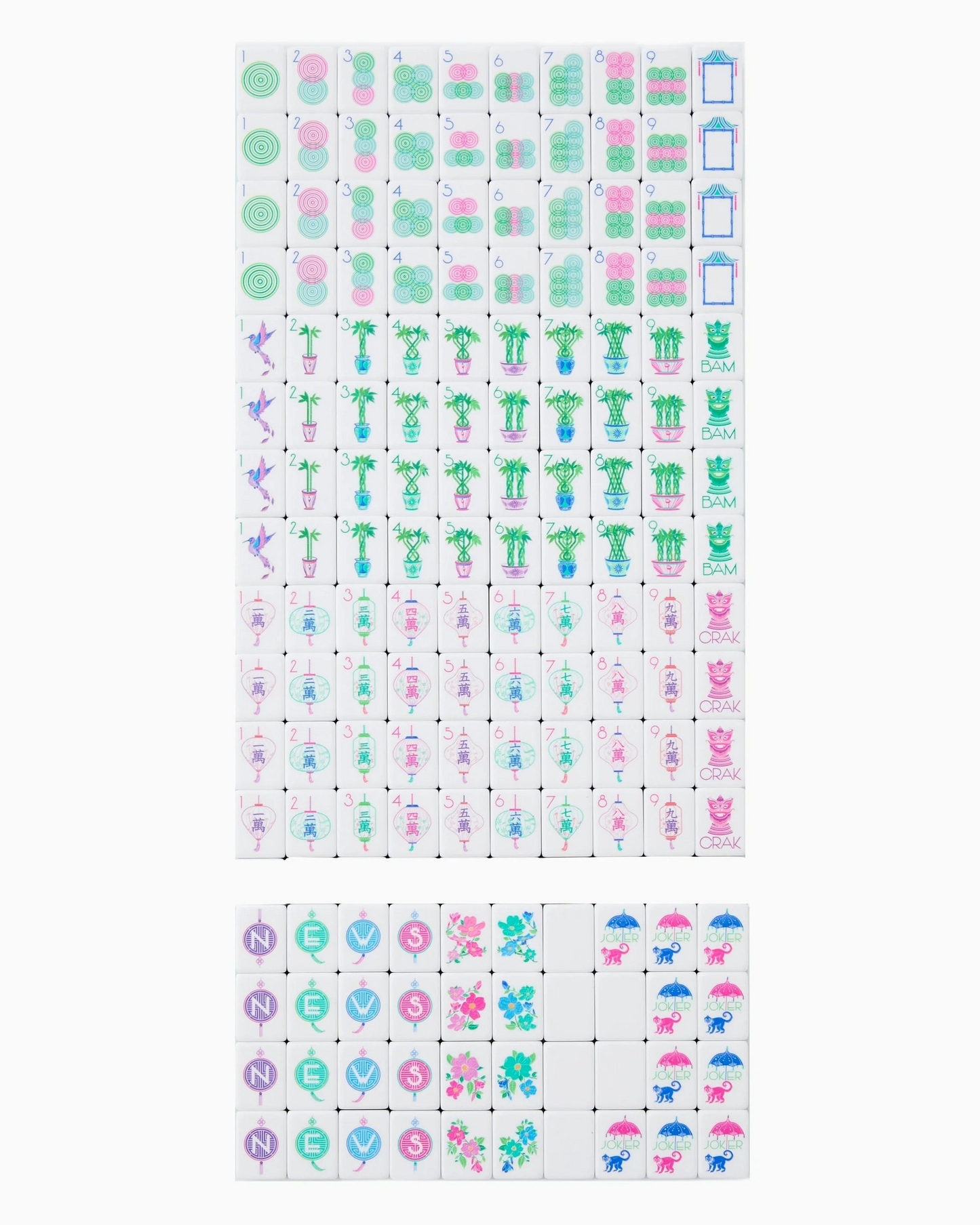 Jasmine Tiles | Oh My Mahjong