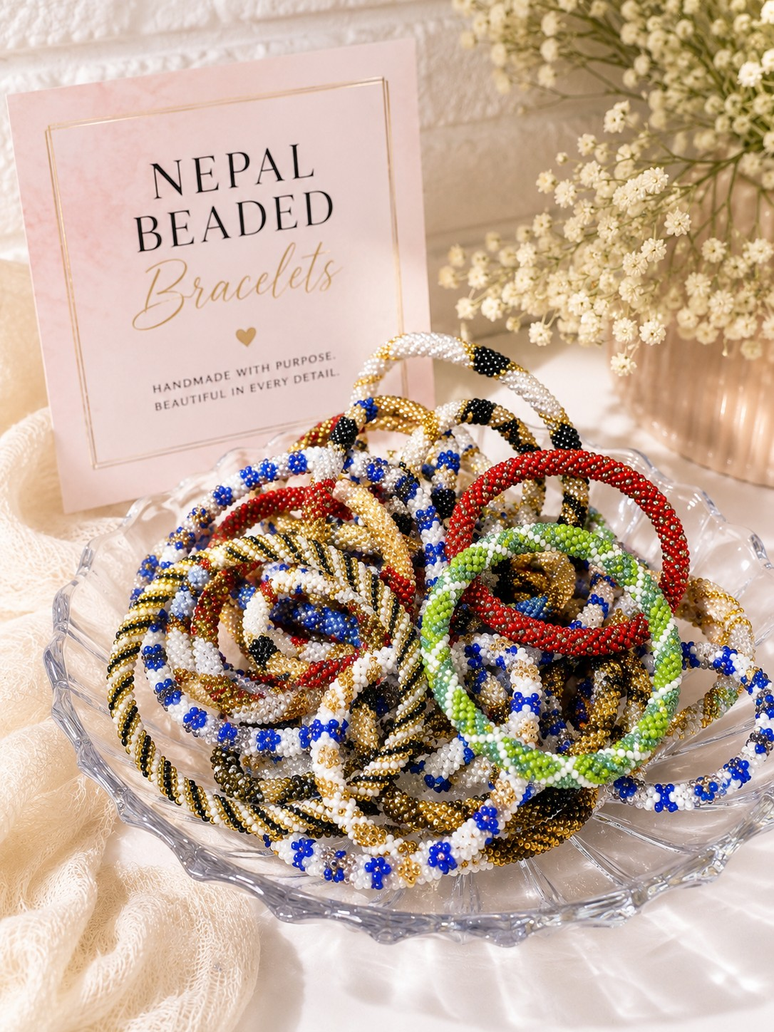 Nepal Beaded Bracelets