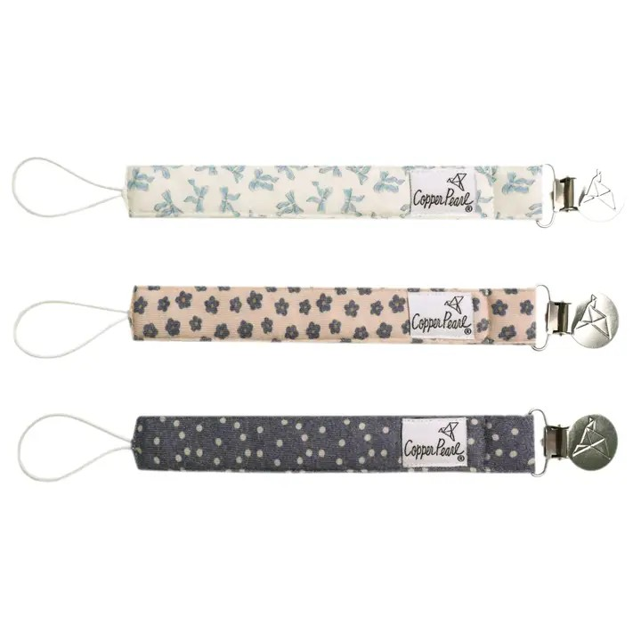 Binky Clips | 3 Pack | Copper Pearl