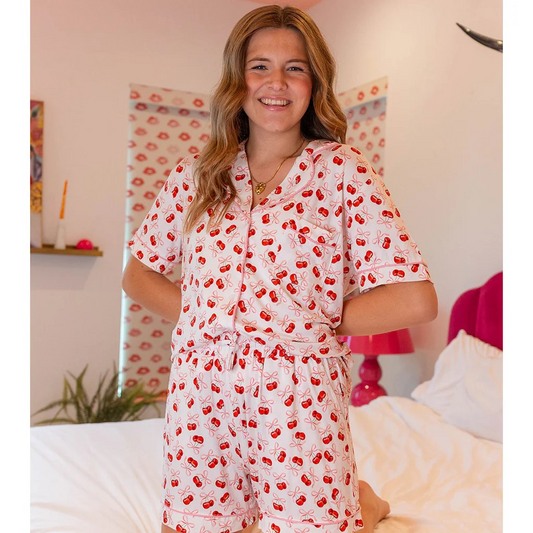 Cherry Bomb Pajama Set | LuLu Mac
