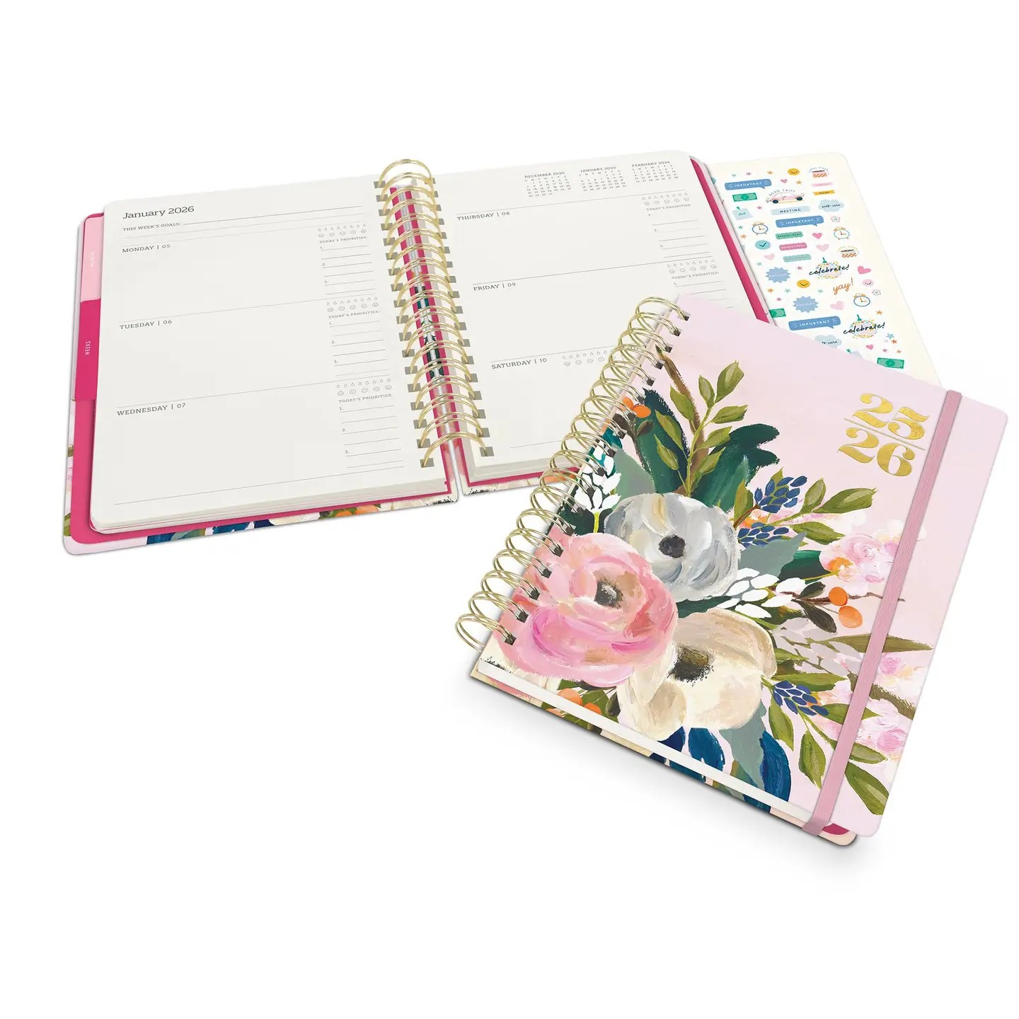 2026 Bella Floral Planner