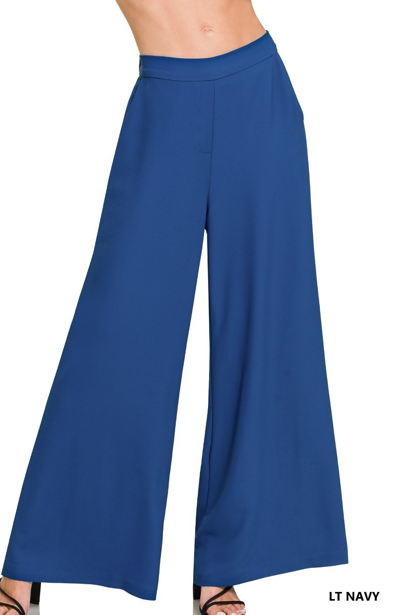 Classic Relaxed Wide Legged Pants