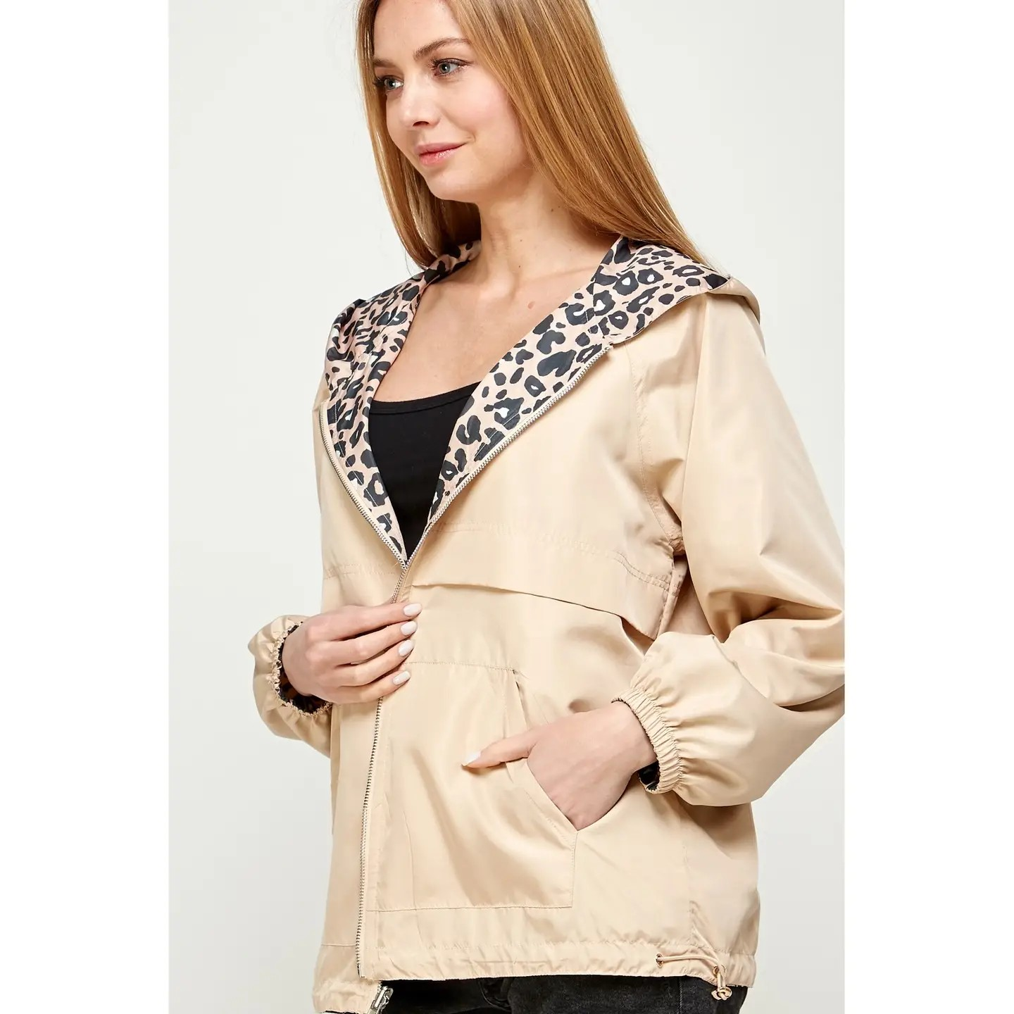 Wild Side Windbreaker | Reversible | Monogram Me