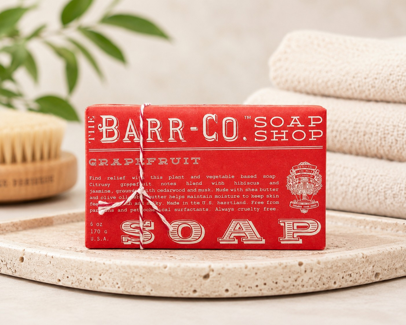 Grapefruit Bar Soap | Barr-Co