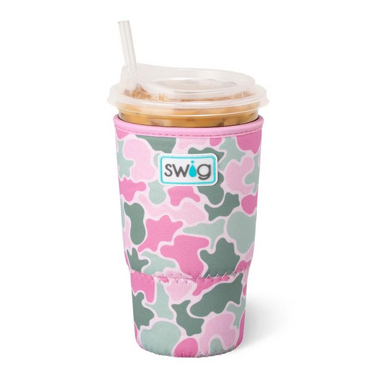 Blushing Camo Iced Cup Coolie