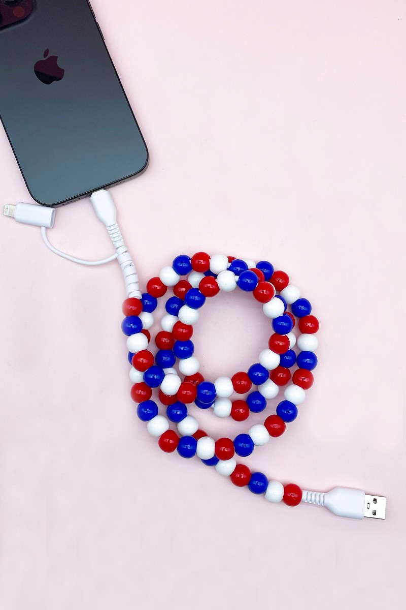 USB_A Dual USB-C Charging Cable