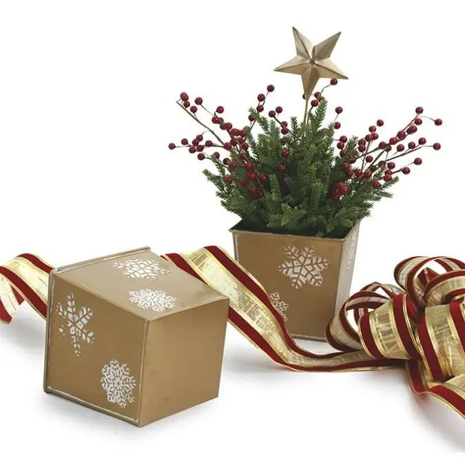6x6 Holiday Square Container