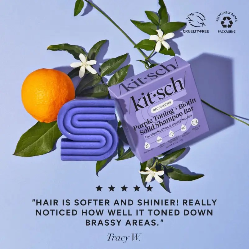 Purple Shampoo & Conditioner with Biotin | kit sch