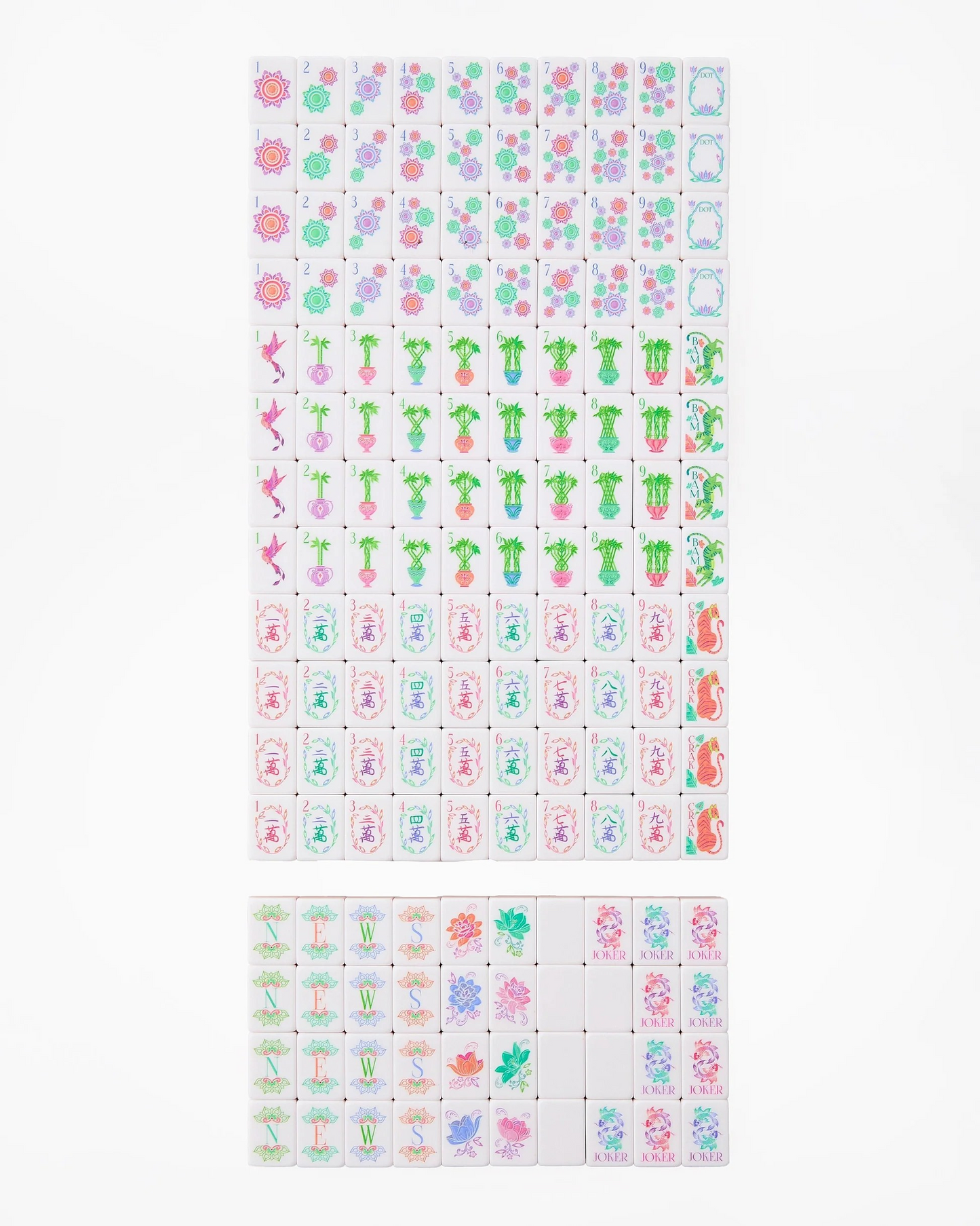 Pearlescent Mahjong Tiles | Oh My Mahjong