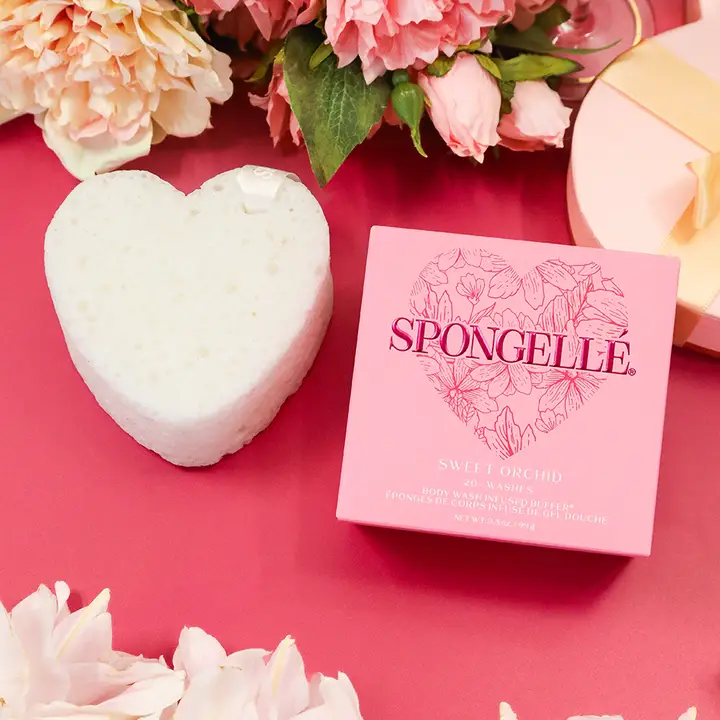 Sweet Orchid Heart Buffer | Valentines Day Gifts