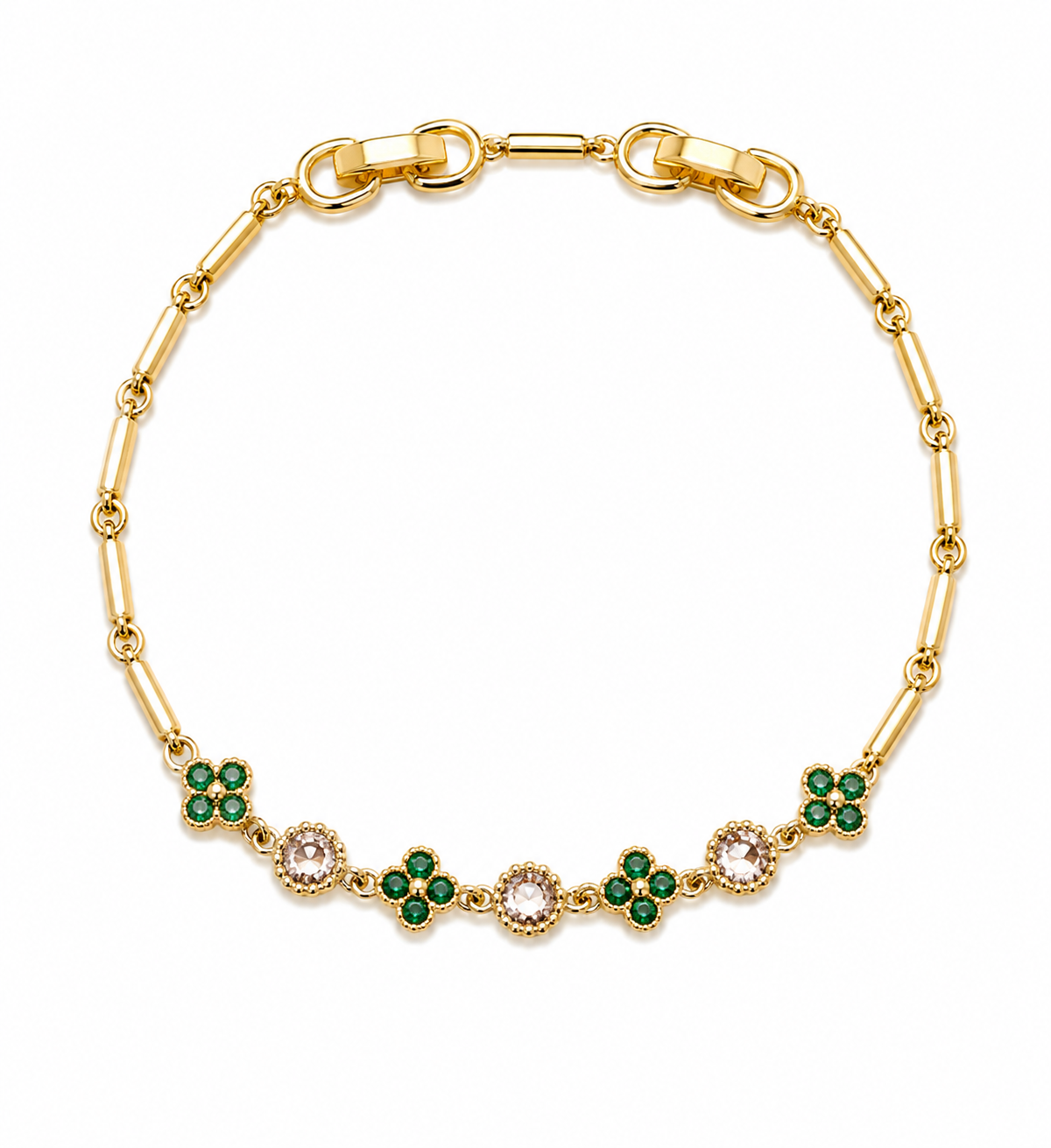 Dahlia Bracelet | Green |