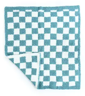 Coastal Checkered Blanket | Gigi & Max