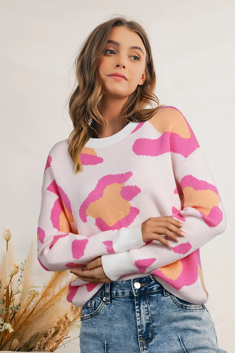 Candy Camo Sweater