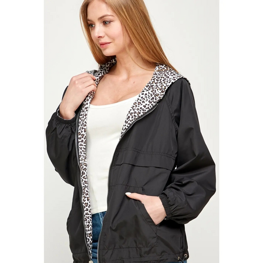 Wild Side Windbreaker | Reversible | Monogram Me