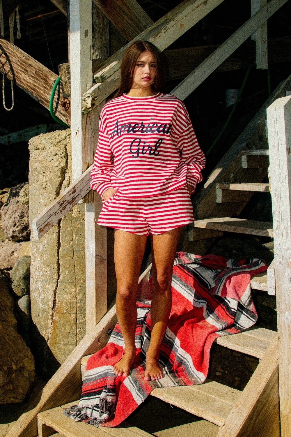 Shoreline Strip Shorts