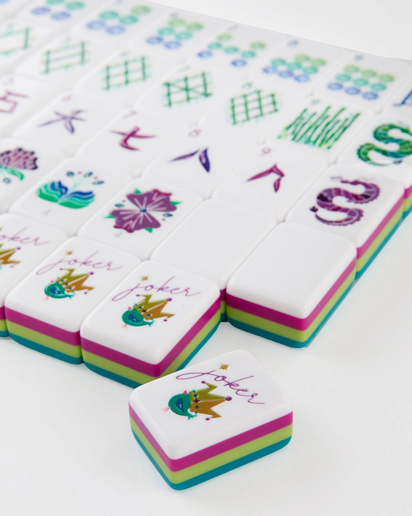 Lagoon Mahjong Tiles | Oh My Mahjong