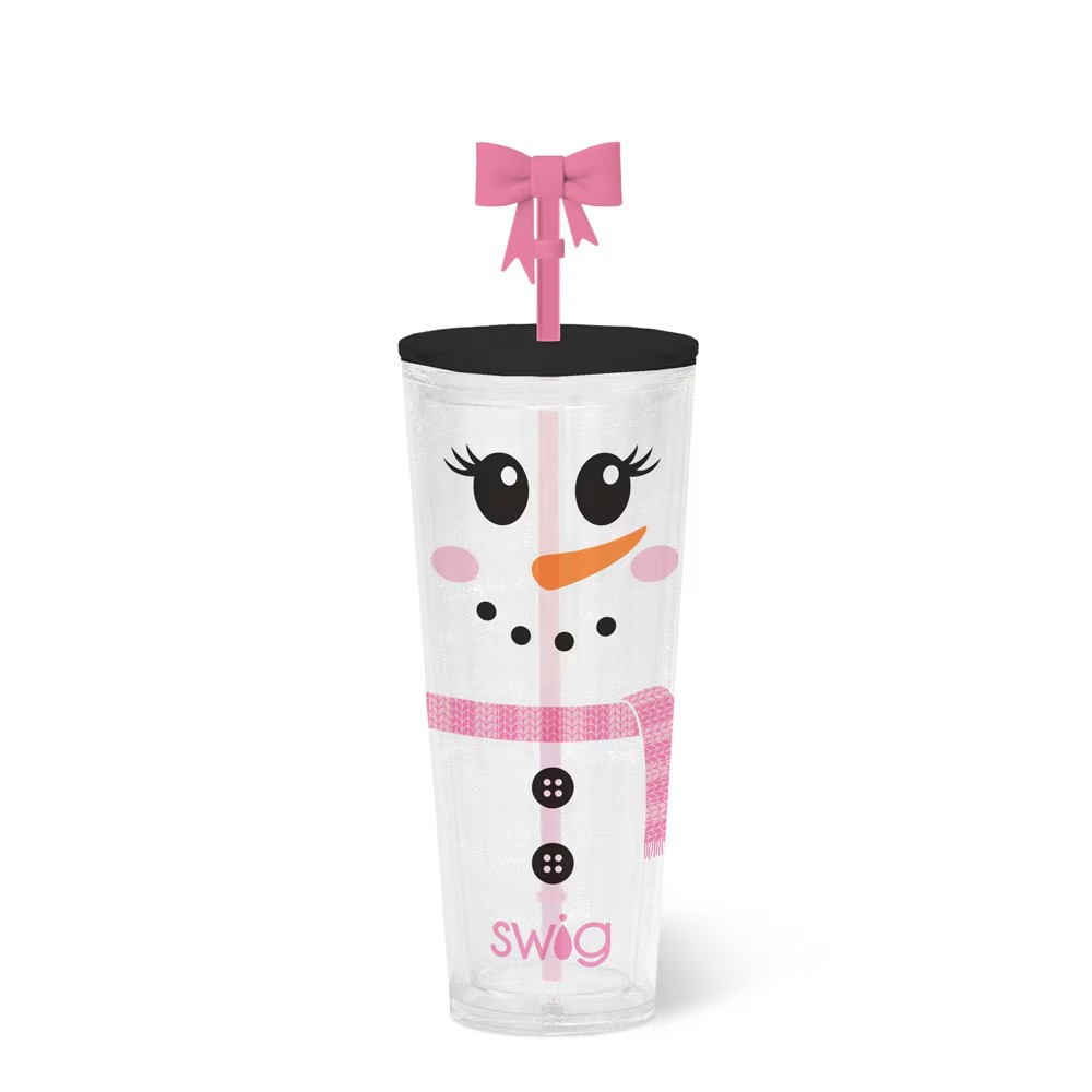 Ms. Frosty Plastic Tumbler