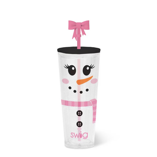 Ms. Frosty Plastic Tumbler